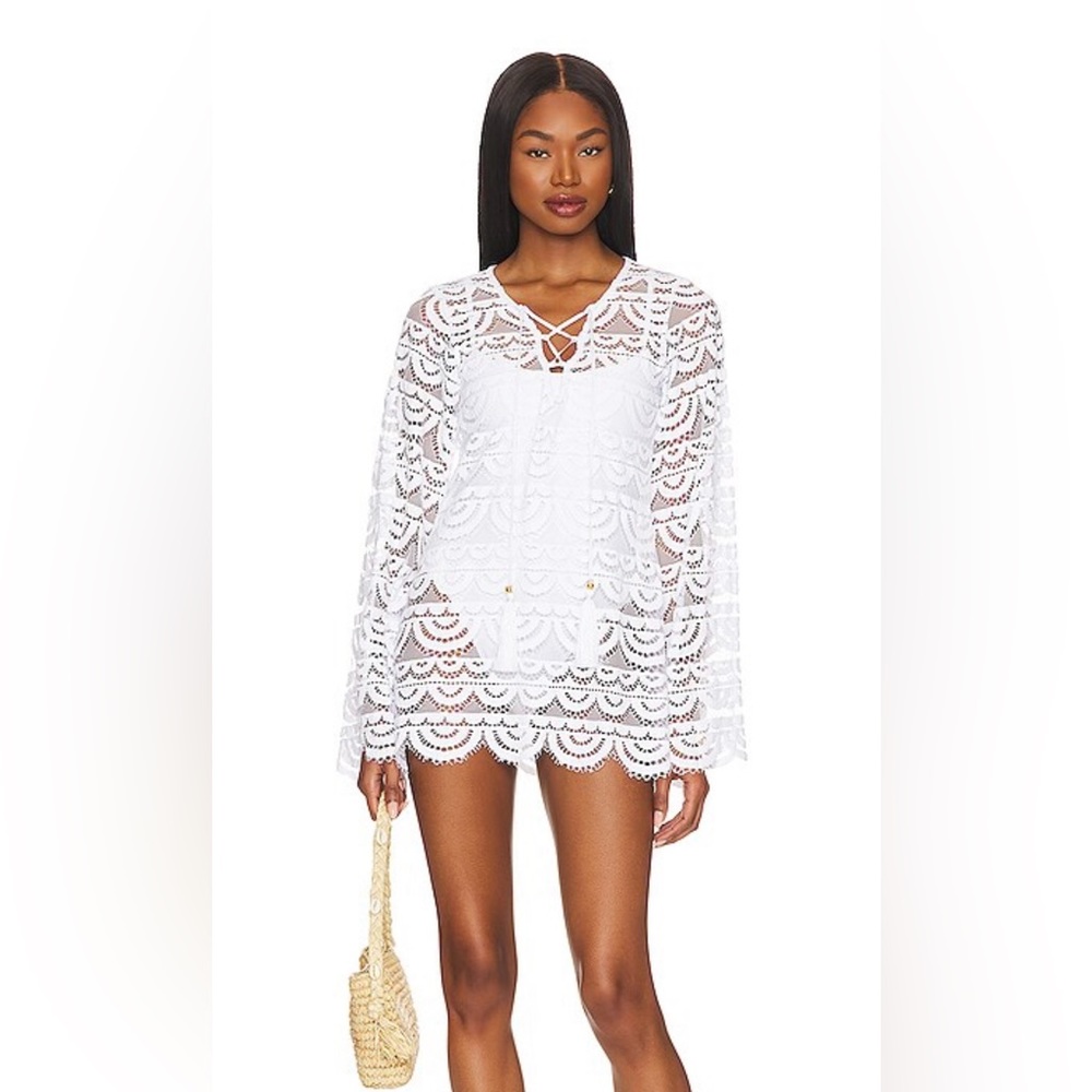 PILYQ Noah Tunic Cover Up in white